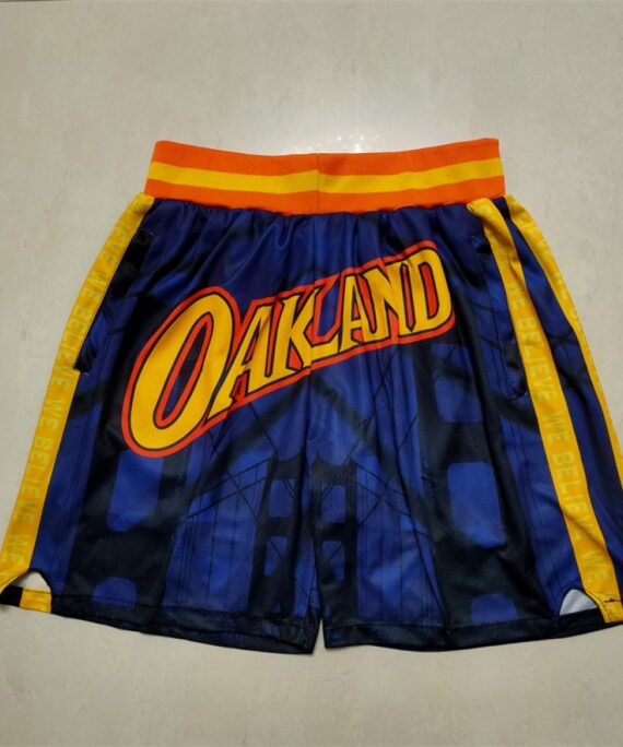 Golden State Warriors Blue Shorts