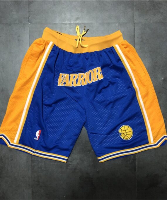 Golden State Warriors Blue Classic Edition Shorts