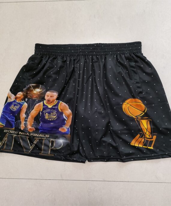Golden State Warriors Black Shorts