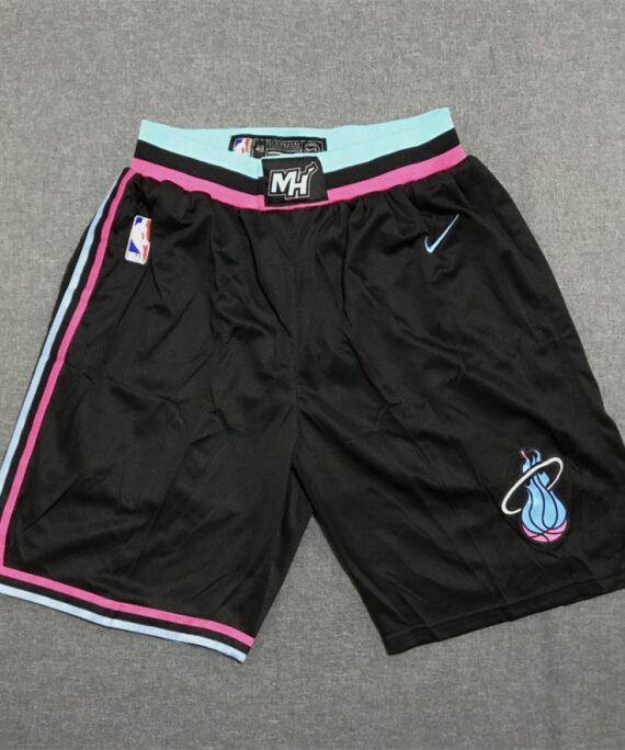 Miami Heat 18/19 City Edition Black Shorts