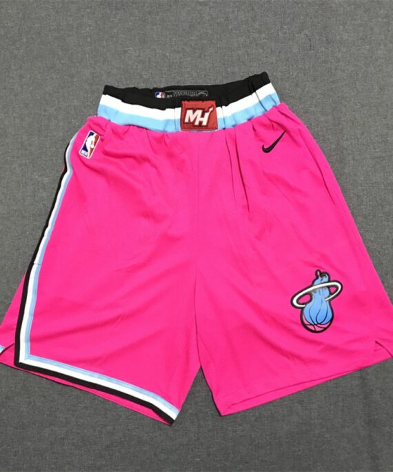 Miami Heat 19/20 Earned Edition Pink Shorts