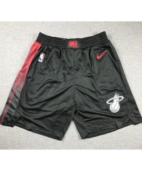 Miami Heat 2024 City Edition Black Shorts