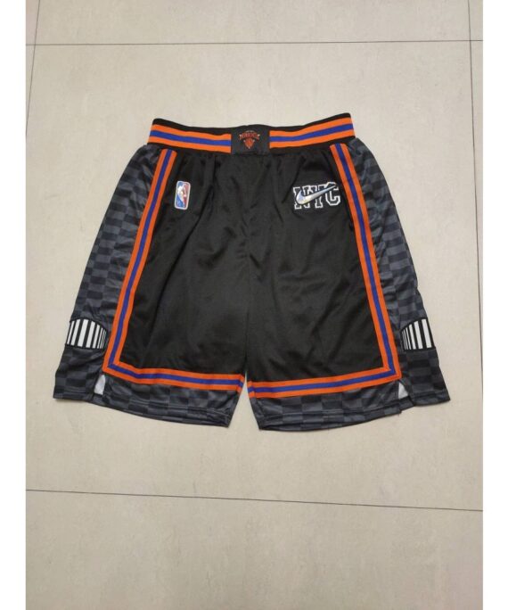 New York Knicks 75th Anniversary Edition Black Shorts