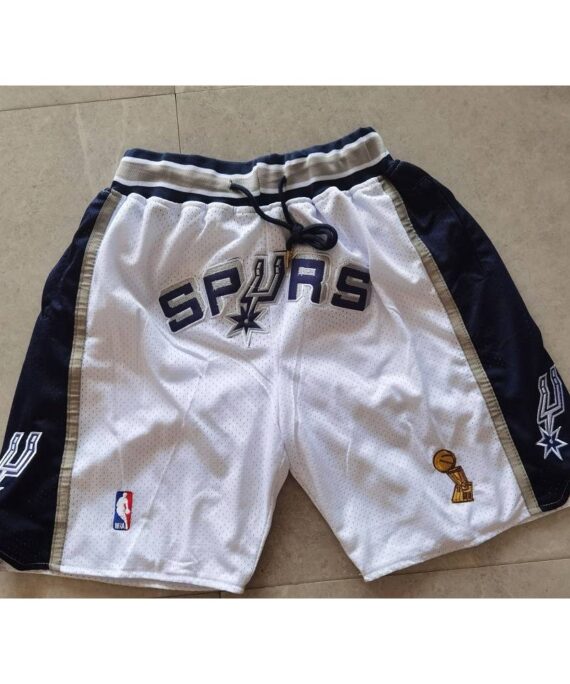 Shorts San Antonio Spurs Champion Edition White