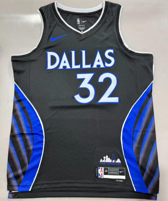 Cooper Flagg Basketball Jersey#32 Dallas Mavericks 2026 Black City Edition
