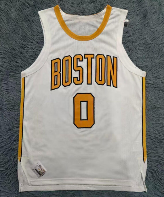 Jayson Tatum Basketball Jersey#0 Boston Celtics 2026 White PLAYER EDITION