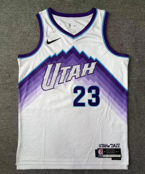 Lauri Markkanen Basketball Jersey#23 Utah Jazz 2026 White