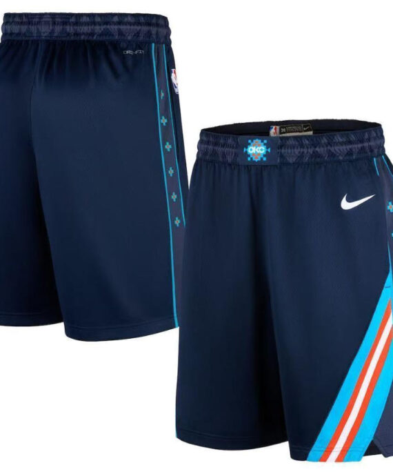 Shorts Oklahoma City Thunder 2026 Blue City Edition