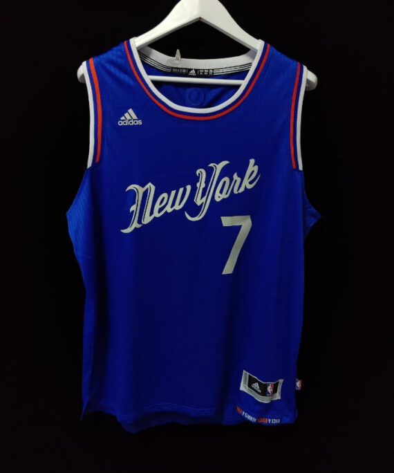 Carmelo Anthony Basketball Jersey #6 New York Knicks Navidad 2015 Blue