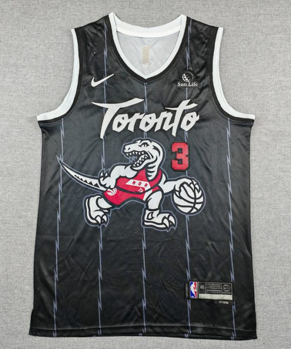 Brandon Ingram #3 Toronto Raptors 2026 Black City Edition Basketball Jersey