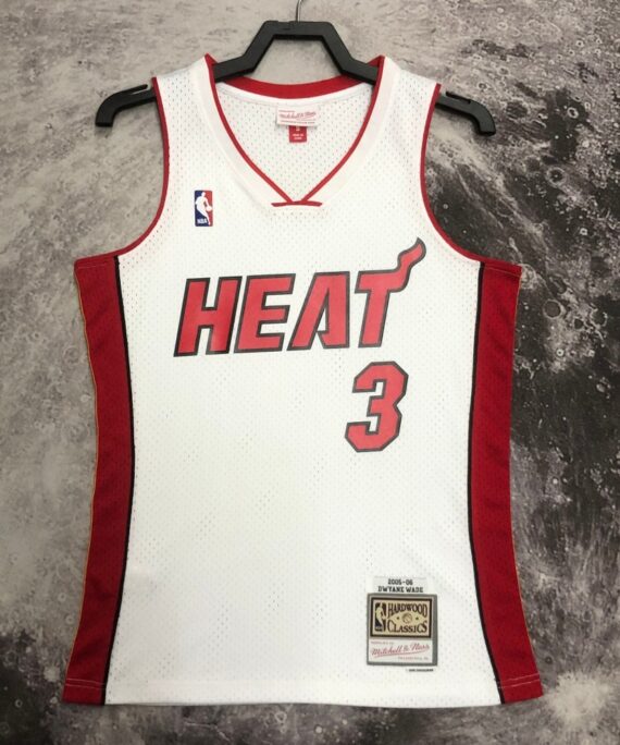 Dwyane Wade Basketball Jersey #3 Miami Heat 2005/06 White
