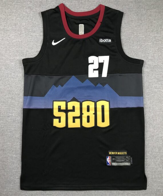 Jamal Murray Basketball Jersey #27 Denver Nuggets 2024 City Edition