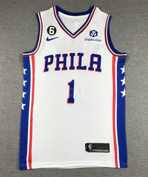 James Harden Basketball Jersey #1 Philadelphia 76ers 2023
