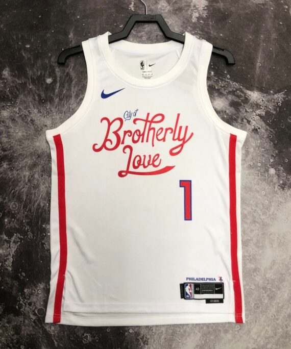 James Harden Basketball Jersey #1 Philadelphia 76ers 2023 City Edition