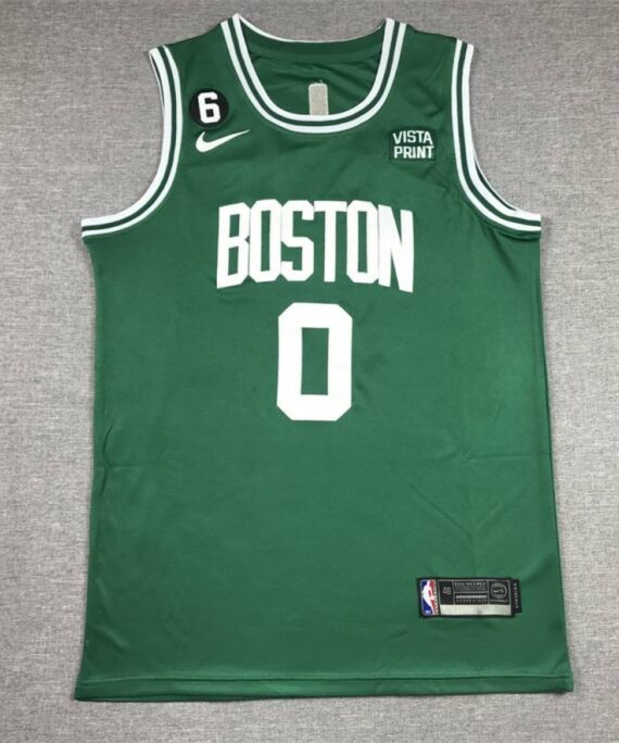 Jayson Tatum Basketball Jersey #0 Boston Celtics 2023