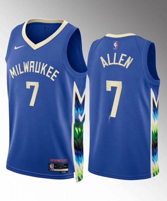 Joe Ingles Basketball Jersey #7 Milwaukee Bucks 2022-23 City Edition