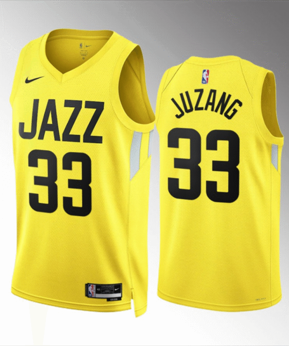 Johnny Juzang Basketball Jersey #33 Utah Jazz 2023