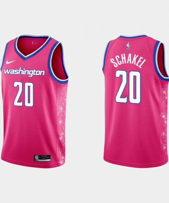 Jordan Schakel Basketball Jersey #20 Washington Wizards 22/23 City Edition