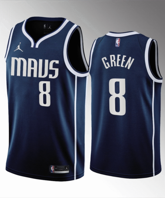 Josh Green Basketball Jersey #8 Dallas Mavericks 2023 Statement Edition