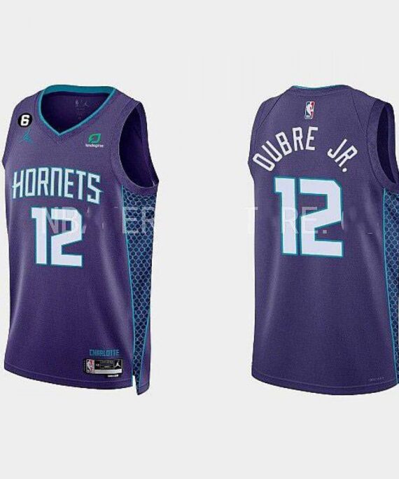Kelly Oubre Jr. Basketball Jersey #12 Charlotte Hornets 2022-23 Statement Edition Purple