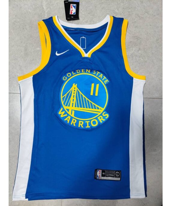 Klay Thompson Basketball Jersey #11 Golden State Warriors Blue Fan Edition