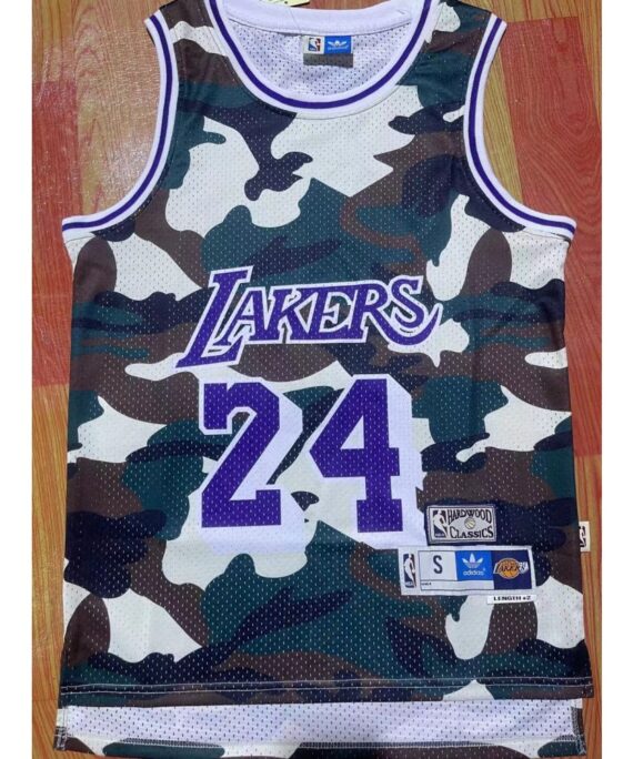 Kobe Bryant Basketball Jersey #24 Los Angeles Lakers Printed Edition