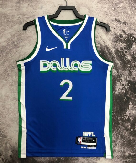 Kyrie Irving Basketball Jersey #2 Dallas Mavericks 2023 City Edition Blue