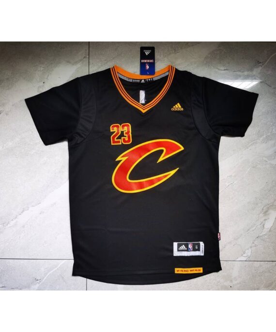 LeBron James Basketball Jersey #23 Cleveland Cavaliers Black