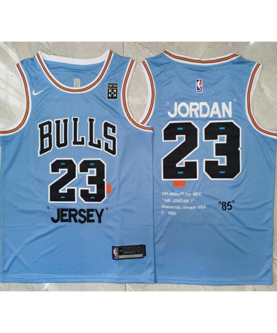 Michael Jordan Basketball Jersey #23 Chicago Bulls Blue