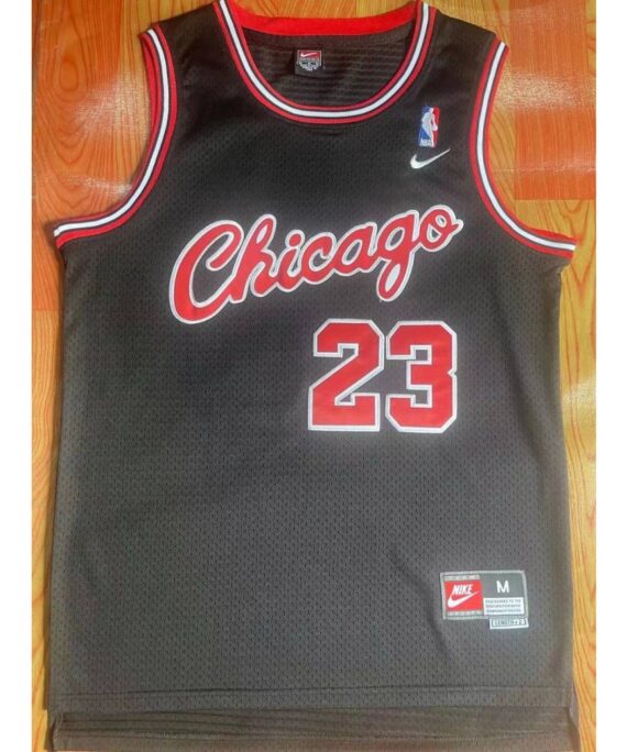 Michael Jordan Basketball Jersey #23 Chicago Bulls Black Classic Edition