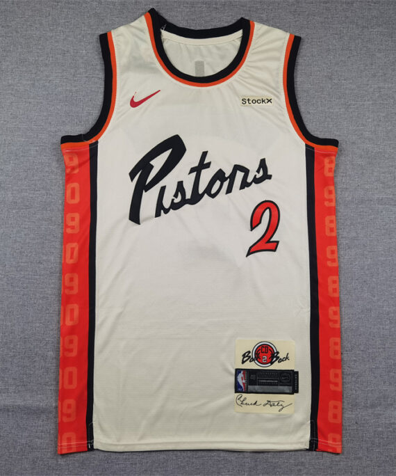 Cade Cunningham Basketball #2 Jersey Pistons The City 2025