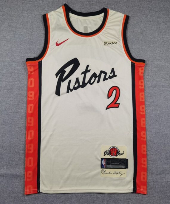 Cade Cunningham Basketball #2 Jersey Detroit Pistons 2025 City Edition Beige