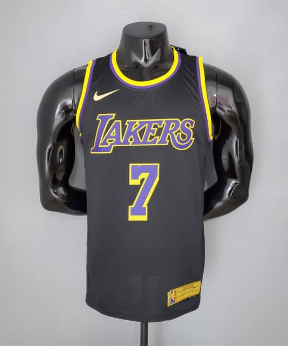 Carmelo Anthony Basketball Jersey #7 Los Angeles Lakers 2021 Earned Edition Black