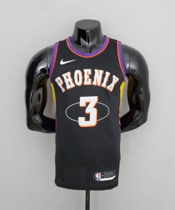 Chris Paul Basketball Jersey #3 Phoenix Suns 2022 City Edition Black