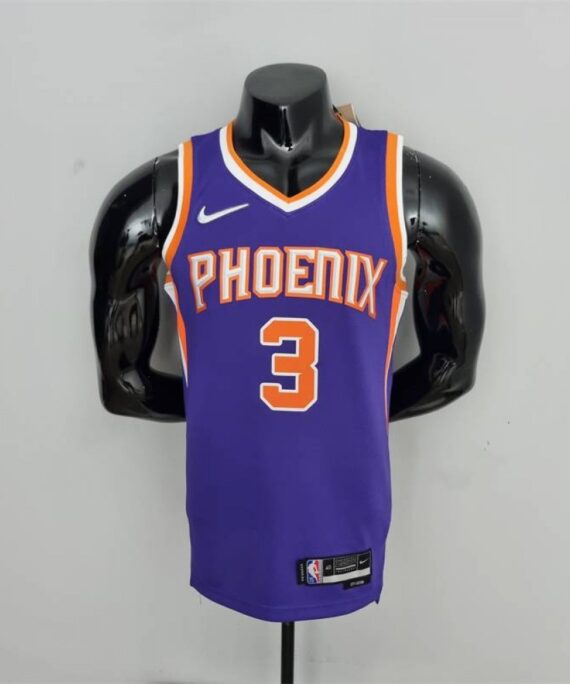Chris Paul Basketball Jersey #3 Phoenix Suns 75th Anniversary Edition Purple