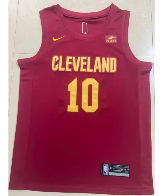 Darius Garland Basketball Jersey #10 Cleveland Cavaliers Red