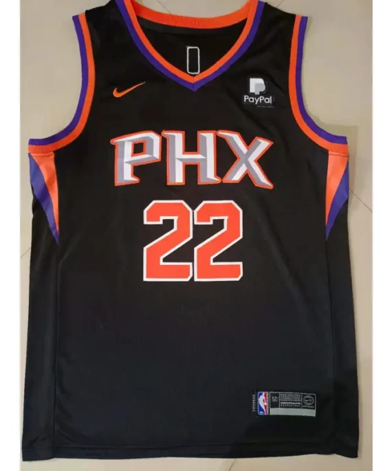 Deandre Ayton Basketball Jersey #22 Phoenix Suns 2025 Black