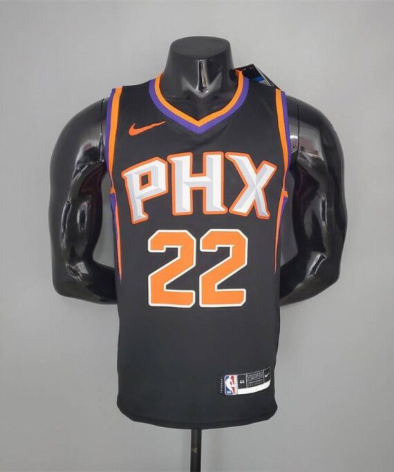 Deandre Ayton Basketball Jersey #22 Phoenix Suns 2021 Black