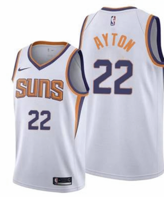 Deandre Ayton Basketball Jersey #22 Phoenix Suns White