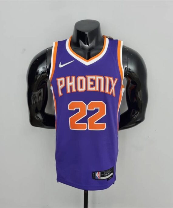 Deandre Ayton Basketball Jersey #22 Phoenix Suns 75th Anniversary Edition Purple
