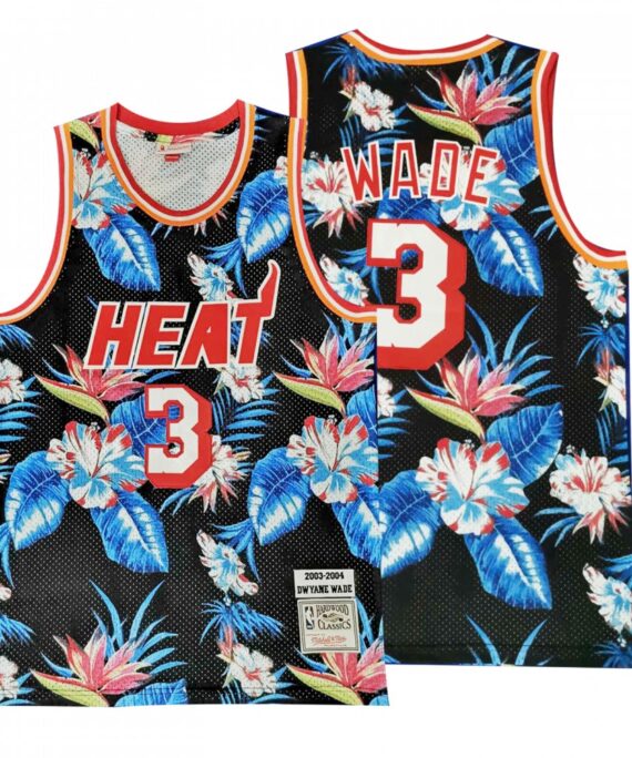 Dwyane Wade Basketball #3 Jersey Miami Heat 2019 Print Edition