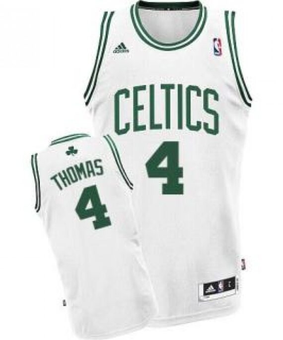 Isaiah Thomas Basketball #4 Jersey Boston Celtics 17/18 White