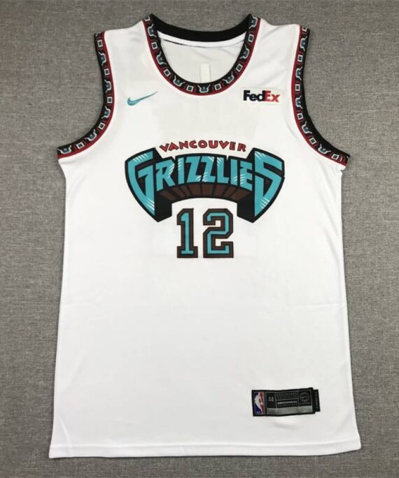 Ja Morant Basketball Jersey #12 Memphis Grizzlies White