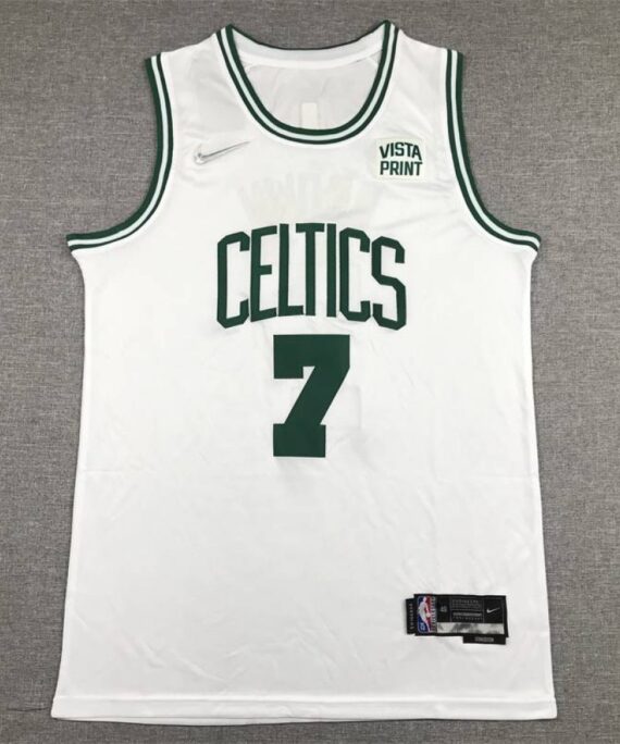 Jaylen Brown Basketball Jersey #7 Boston Celtics White