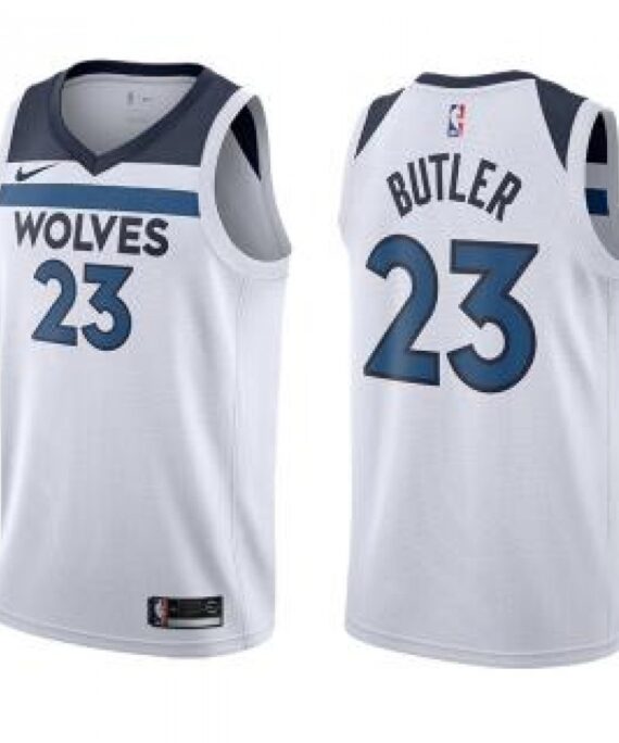 Jimmy Butler Basketball Jersey #23 Minnesota Timberwolves 17/18 White Association