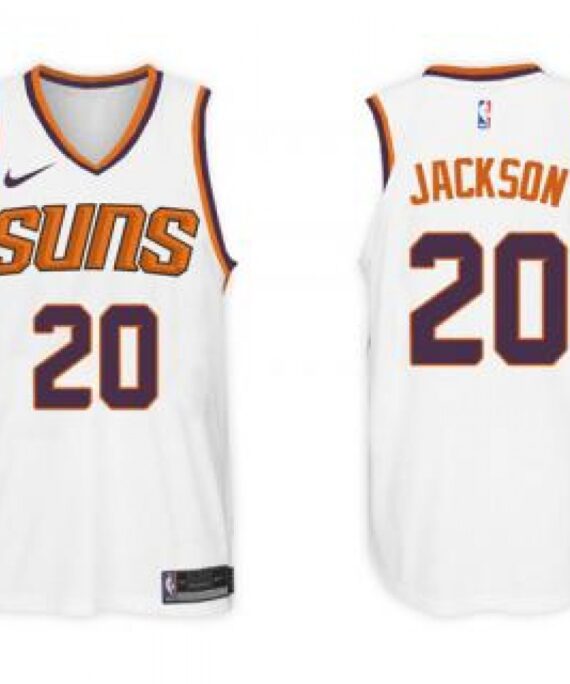 Josh Jackson Basketball #20 Jersey Phoenix Suns 17/18 White Association Edition