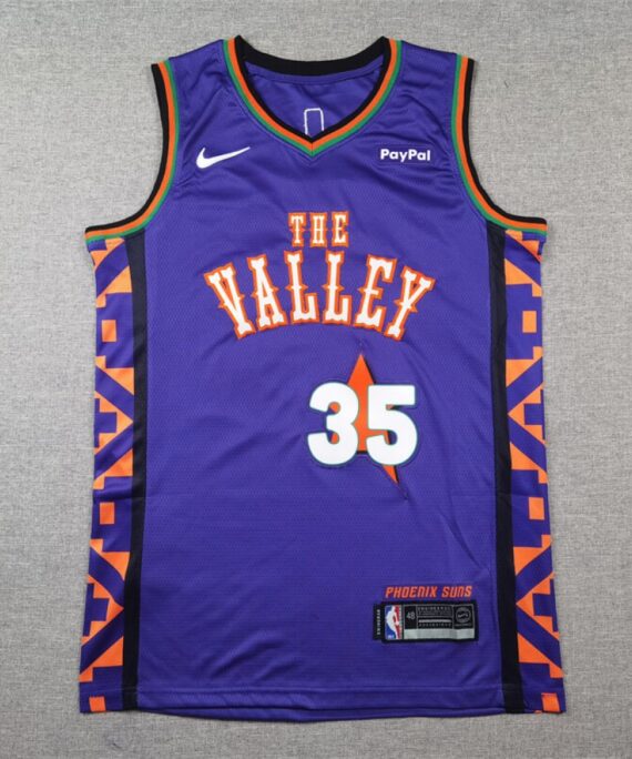 Kevin Durant Basketball #35 Jersey Phoenix Suns 2025 City Edition Purple