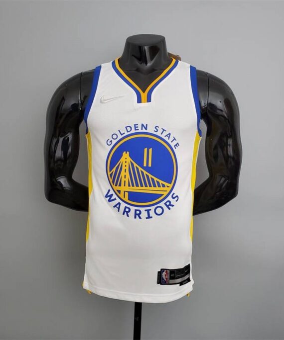Klay Thompson Basketball Jersey #11 Golden State Warriors 75th Anniversary Edition White
