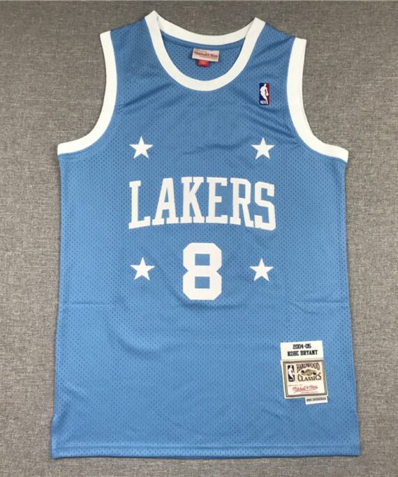 Kobe Bryant Basketball Jersey #8 Los Angeles Lakers MPLS Blue