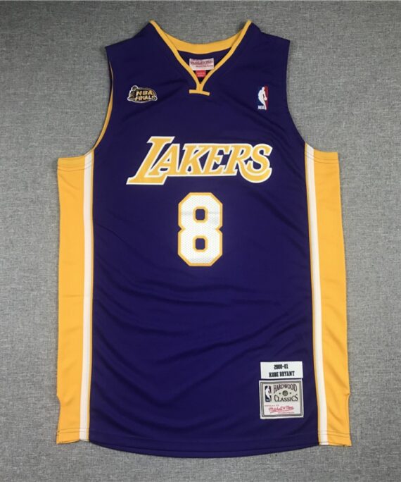 Kobe Bryant Basketball Jersey #8 Los Angeles Lakers Purple The Finals